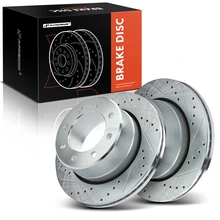 Rear Drilled Disc Brake Rotors