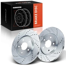 Front Drilled Brake Rotors for 2012-2015 Ram C/V