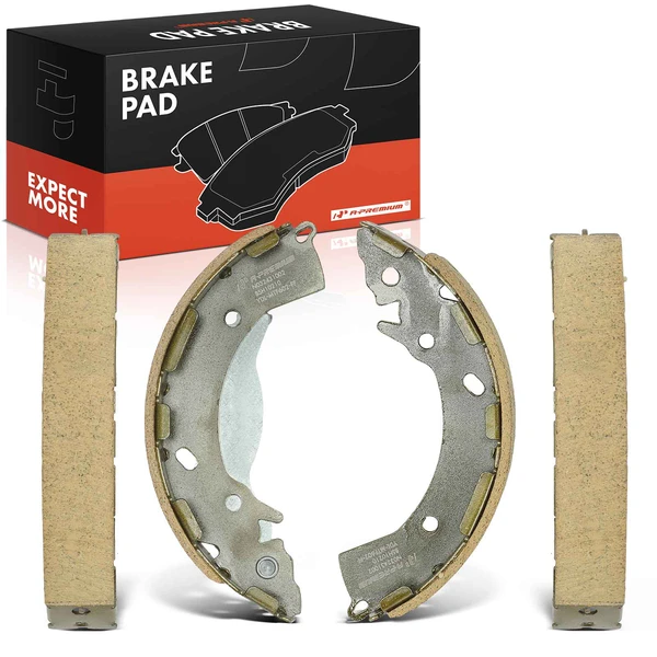 4 Pcs Pair Rear Ceramic Brake Shoes for 2017-2019 Hyundai Elantra