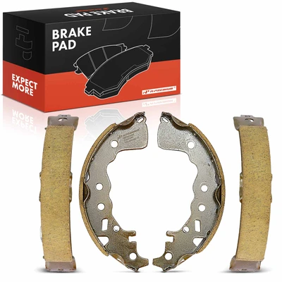 4 Pcs Pair Rear Ceramic Brake Shoes