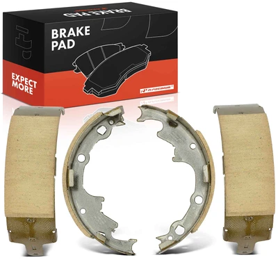 4 Pcs Pair Rear Ceramic Brake Shoes