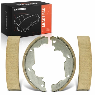 4 Pcs Pair Rear Ceramic Brake Shoes