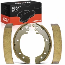 4 Pcs Pair Rear Ceramic Brake Shoes