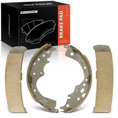 4 Pcs Pair Rear Ceramic Brake Shoes