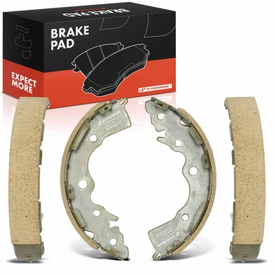 4 Pcs Pair Rear Ceramic Brake Shoes