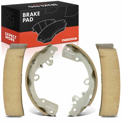 4 Pcs Pair Rear Ceramic Brake Shoes