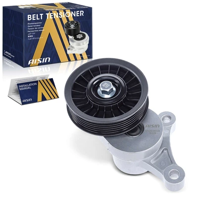 AISIN Drive Belt Tensioner Assembly for 2009-2015 Cadillac CTS