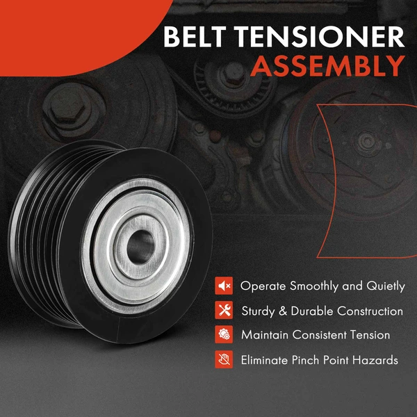 Accessory Belt Idler Pulley for Mitsubishi Outlander Outlander Sport RVR L4 2.0L