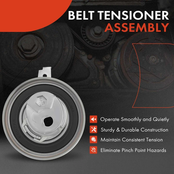 Timing Belt Tensioner Pulley for Audi Q7 Volkswagen Touareg 2009-2012 V6 3.0L