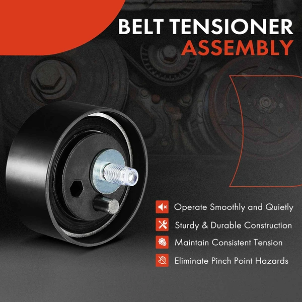 Belt Tensioner Pulley for Volkswagen Passat Audi A4 Quattro A6