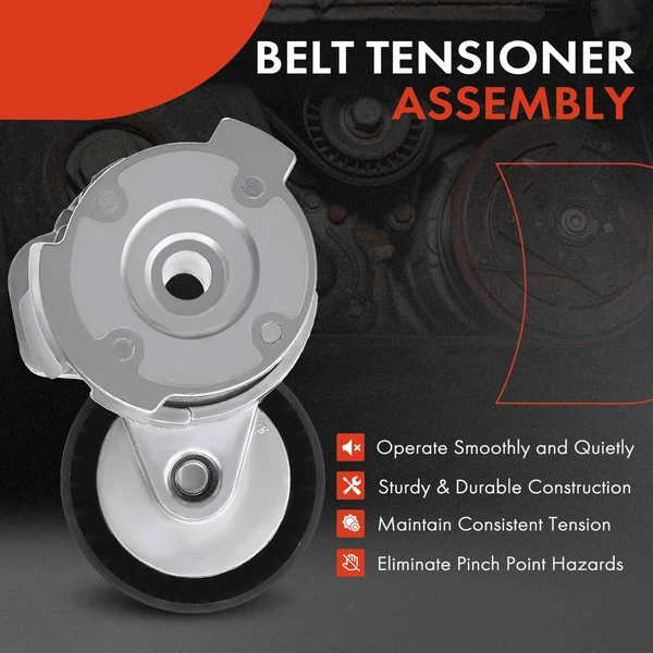 Belt Tensioner for BMW 750i 2009-2018 650i 2012-2018 550i 550i GT xDrive X5 X6