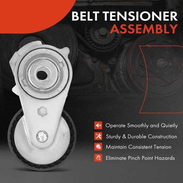 Belt Tensioner for Volvo C30 C70 S40 V50 2004-2013 2.5L 2.4L