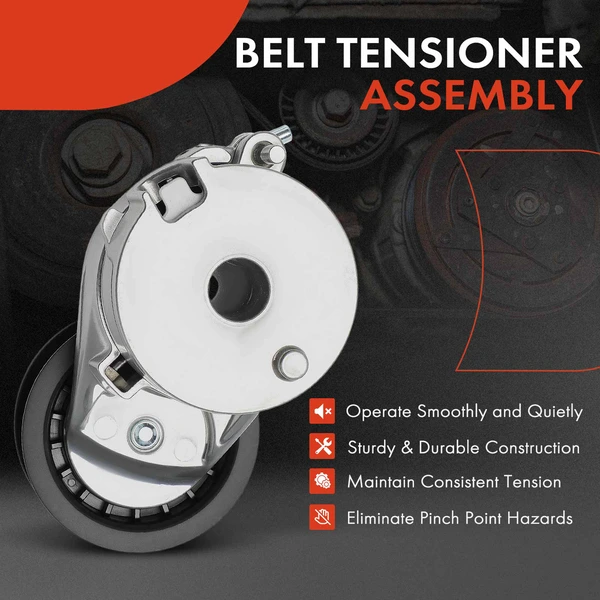 Belt Tensioner for VW Eos Atlas Passat CC TT Audi A3 Quattro 3.2L 3.6L