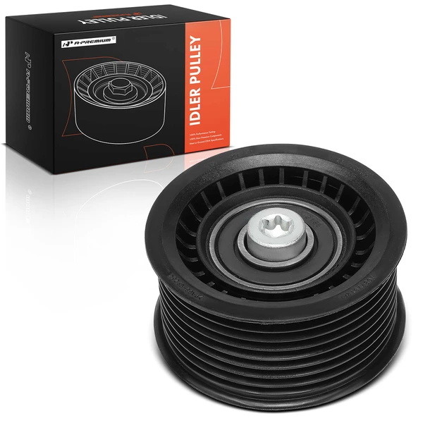 Belt Idler Pulley for BMW 740i 740Li F01 2011-2012 X6 E71 E72 2008-2010