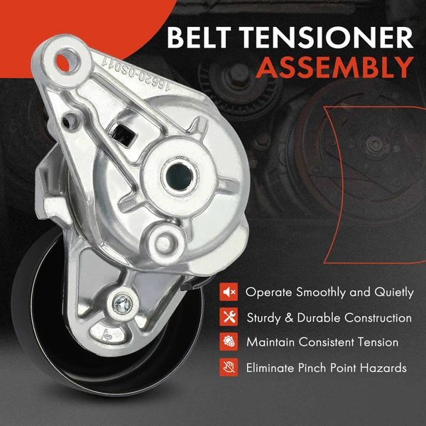 Belt Tensioner for Toyota Land Cruiser Sequoia LX570 GX46 10-21 5.7L 4.6L