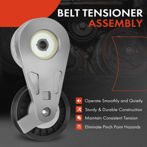 Belt Tensioner for Buick Chevy Malibu Pontiac G6 Saturn 3.5L 3.9L