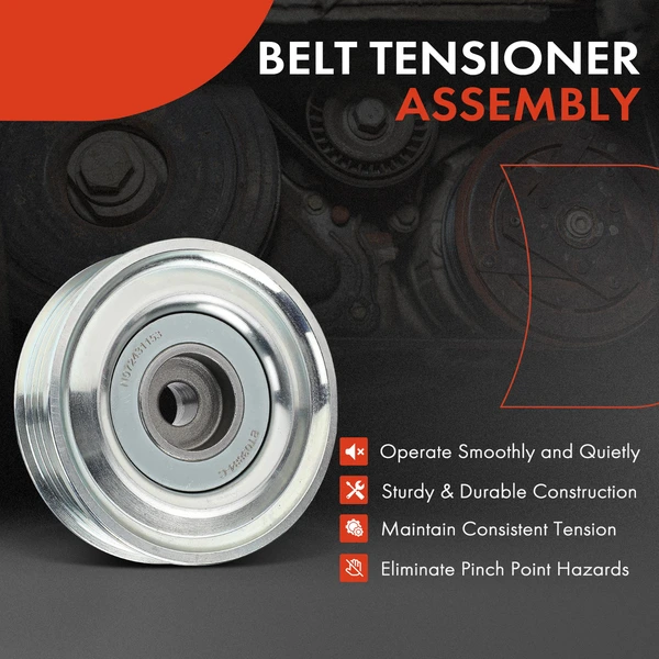 Accessory Belt Idler Pulley for Mitsubishi Montero 1994-2000 Montero Sport