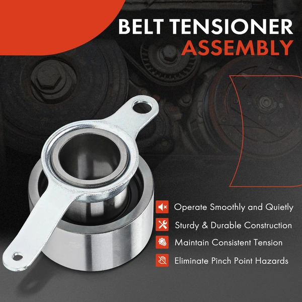 Belt Tensioner Pulley for Honda Civic 92-00 Civic del Sol 93-97 Acura EL L4 1.6L