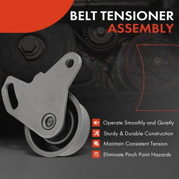 Engine Timing Belt Tensioner for Dodge Colt 1984-1986 Eagle 2000 GTX 1991-1992