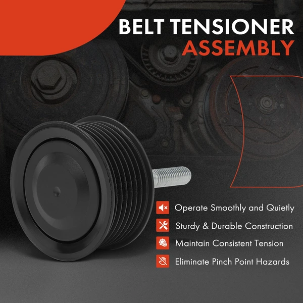 Accessory Belt Idler Pulley for Porsche Cayenne 2008-2015 Panamera 2010-2015