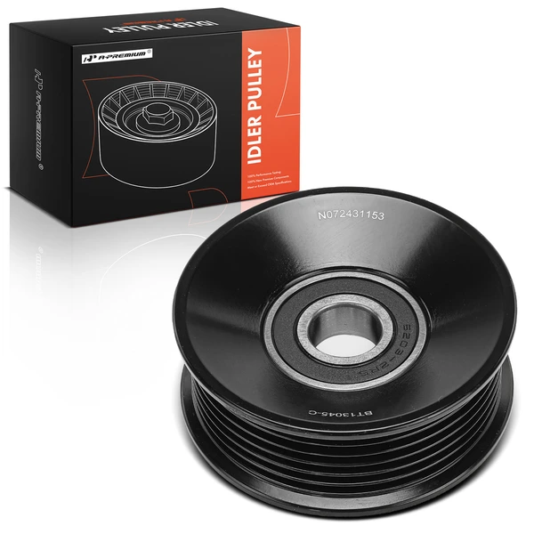 Accessory Drive Belt Idler Pulley for 1999-2004 2007-2014 Ford Mustang
