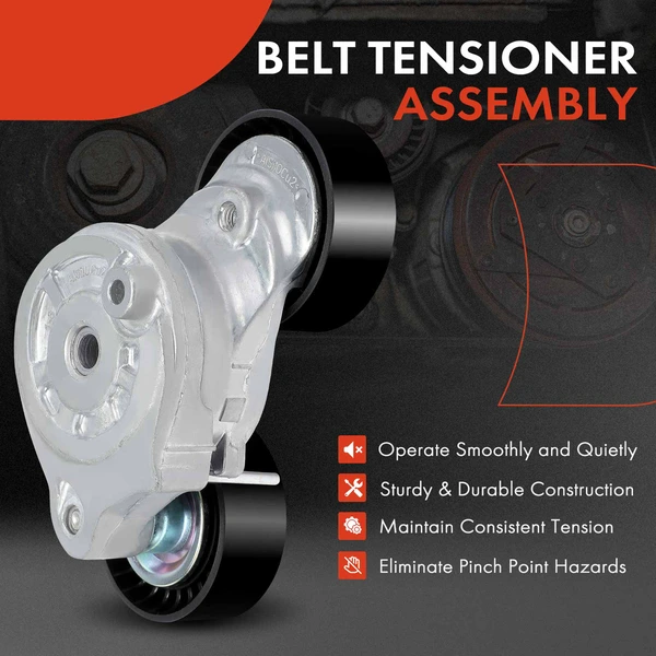 Belt Tensioner for Land Rover Discovery 21-23 Range Rover Evoque Jaguar E-Pace