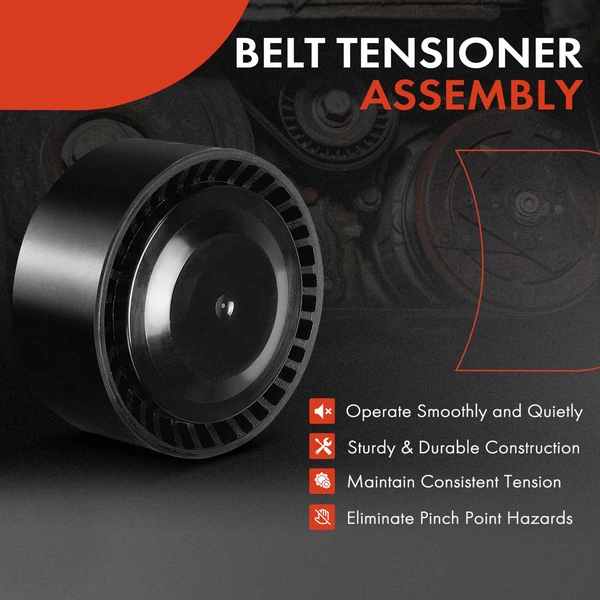 Belt Idler Pulley for BMW F10 535i 640i Gran Coupe 740i 740Li xDrive X5 X6