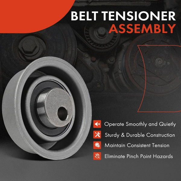 Engine Timing Belt Tensioner for Hyundai Elantra 1992-1995 Dodge Colt Mitsubishi