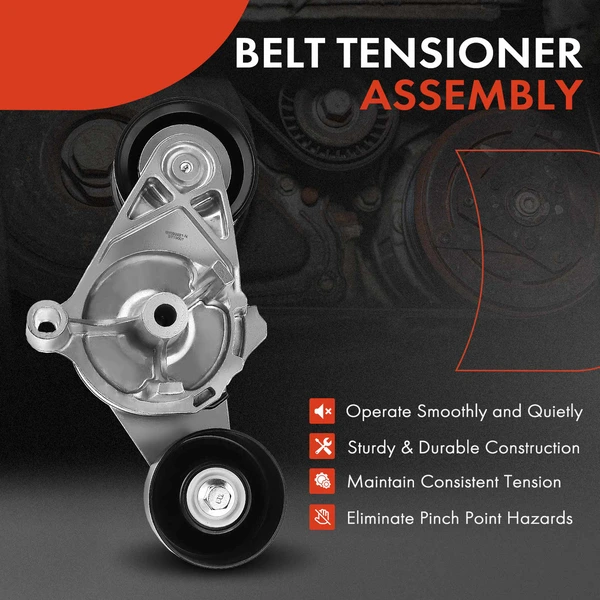 Belt Tensioner for Ford F-250 350 450 550 Super Duty Diesel 6.0L