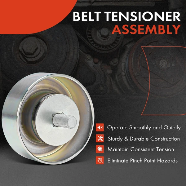 Drive Belt Idler Pulley for Jeep Liberty 2008-2012 Dodge Nitro 2007-2009