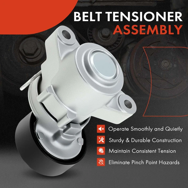 Belt Tensioner with Pulley for Mitsubishi Lancer Outlander RVR Outlander Sport
