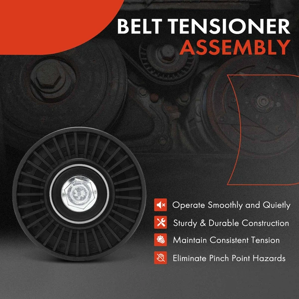 Belt Idler Pulley for BMW 325i 325xi 330i 530xi 2006 328i 528i xDrive 525i X3 X5