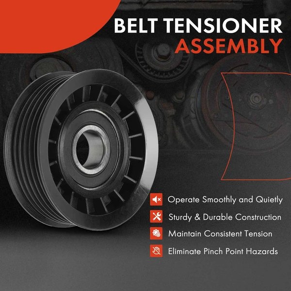 Accessory Belt Idler Pulley for 1999-2006 Workhorse Custom Chassis P32