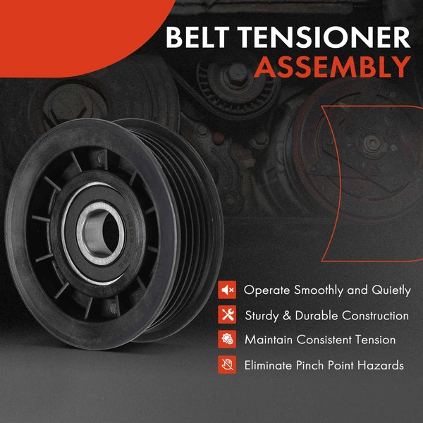 Belt Tensioner Pulley for 2008 2011-2013 GMC Sierra 3500 HD