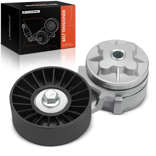 Belt Tensioner with Pulley for 1987-1991 Ford E-250 Econoline Club Wagon