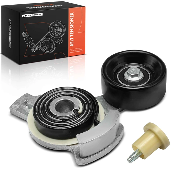 Belt Tensioner with Pulley for Lincoln Continental 1995-2002 V8 4.6L