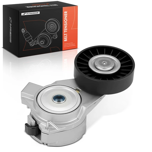 Belt Tensioner with Pulley for Saab 9-3 1999-2003 9-5 1999-2009 900 9000 1998