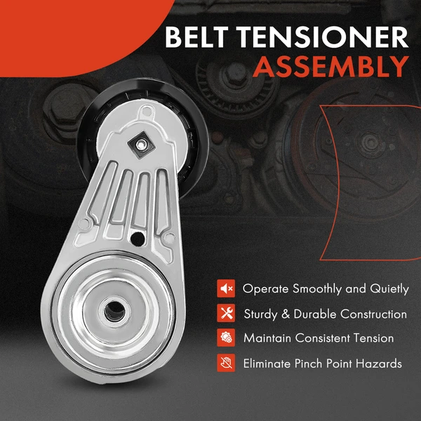 Belt Tensioner with Pulley for Ford Mustang 2005-2010 4.0L