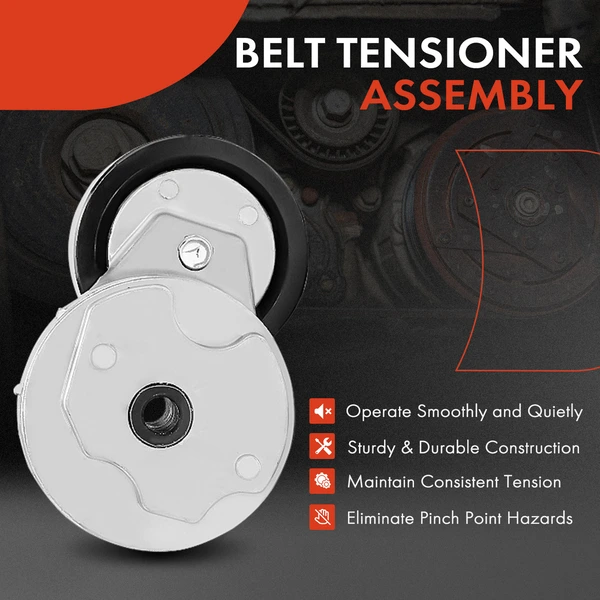 Belt Tensioner with Pulley for Freightliner FLD120 Acterra Sterling Truck LT7500