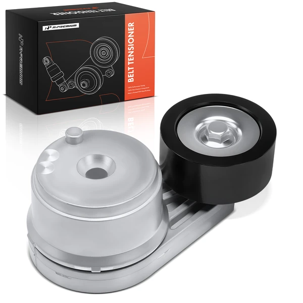 Belt Tensioner with Pulley for Freightliner Century Class 99-08 Argosy Columbia