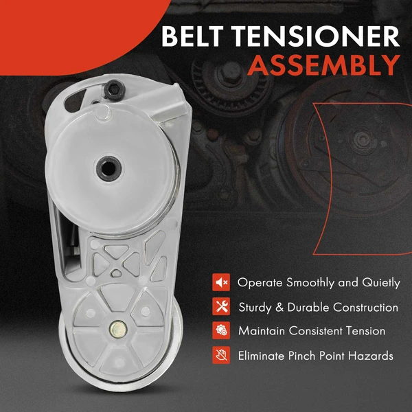 Belt Tensioner with Pulley for Volvo WG 1998-2001 VN WC L6 12.1L