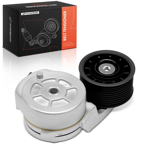 Belt Tensioner with Pulley for Volvo VN 1999 VNL VNM 2000-2002 L6 14.0L DIESEL