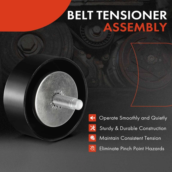 Accessory Drive Belt Idler Pulley for Ford F-150 2015-2022 Explorer 2020-2023