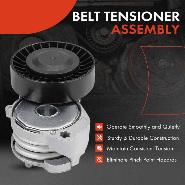 Belt Tensioner for Volvo S60 2012-2016 V60 XC60 2015-2016 XC70 L5 2.5L