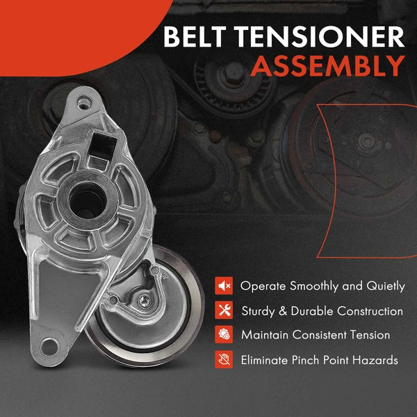 Belt Tensioner for Honda CR-Z L4 1.5L 2011-2016 Insight L4 1.3L 2010-2014