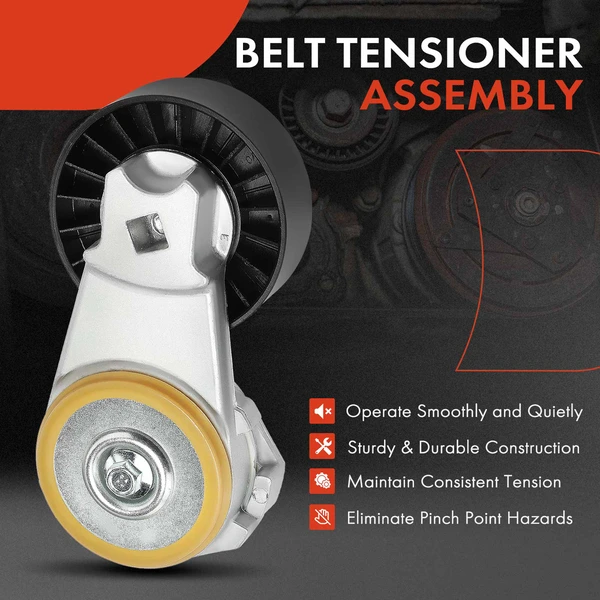 Belt Tensioner with Pulley for Ford F-150 2011-2014 V8 5.0L