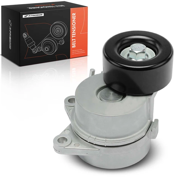 Belt Tensioner with Pulley for 2016-2022 Nissan TITAN XD