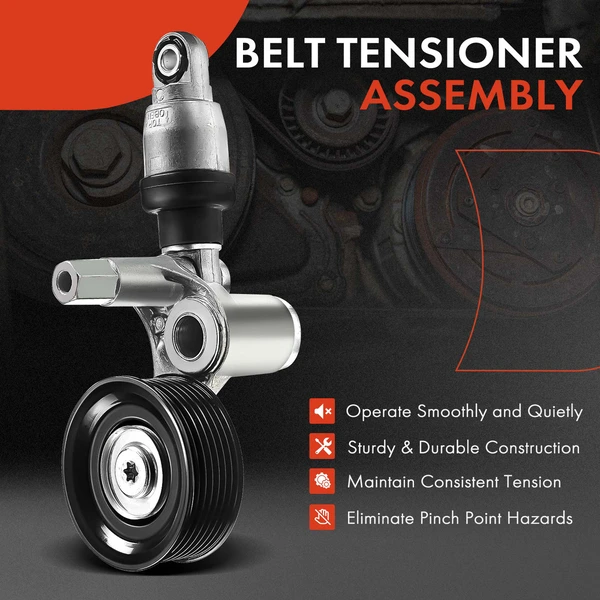 Belt Tensioner for Acura TLX Honda Accord Civic CR-V L4 2.0L 2.4L