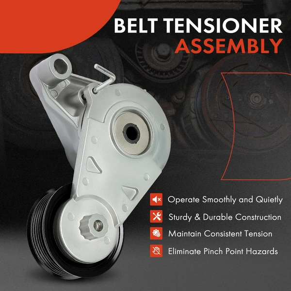 Belt Tensioner with Pulley for Hyundai Elantra 2014-2021 Tucson Kia Forte Soul