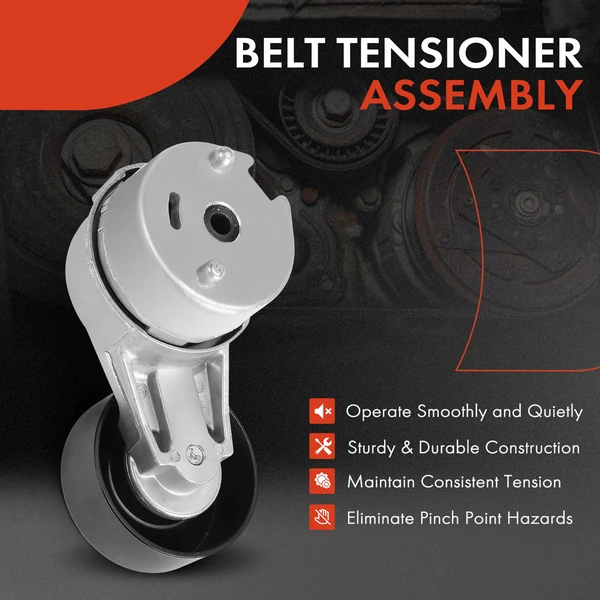 Belt Tensioner for Ford F-350 F-250 E-350 Econoline F Super Duty V8 7.3L Diesel